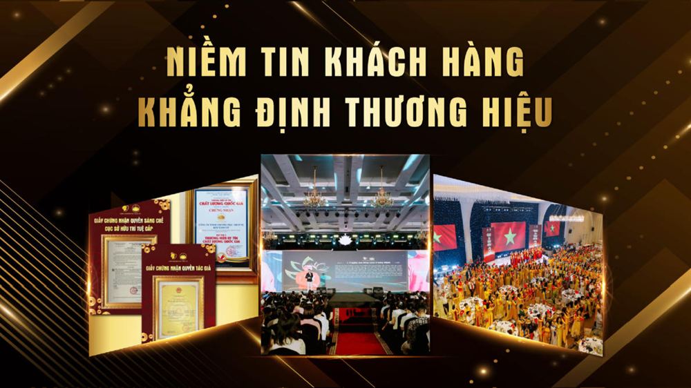 Chứng nhận và hoạt động khẳng định thương hiệu Kim Tâm Cát