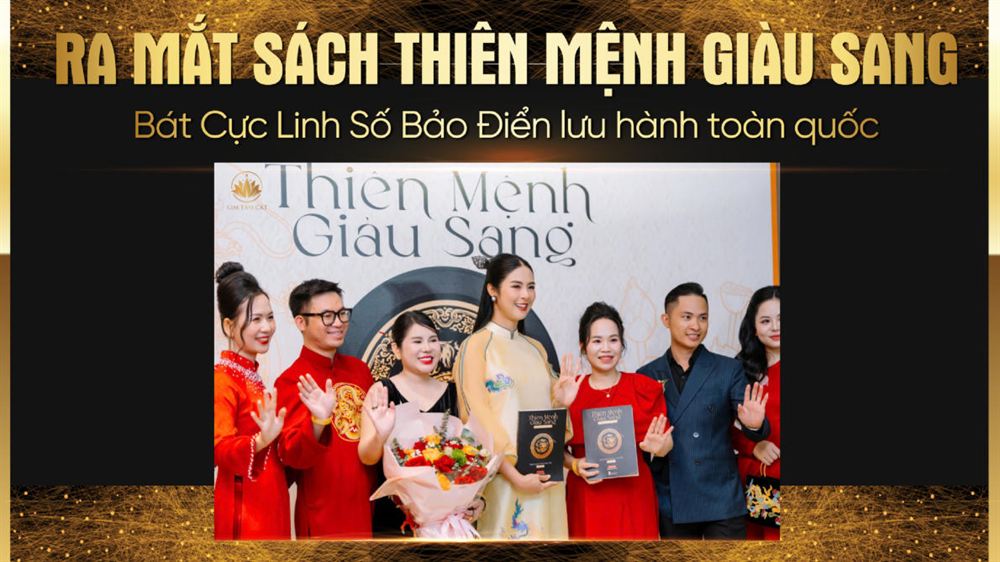 Lễ ra mắt sách Thiên Mệnh Giàu Sang — Bát Cực Linh Số Bảo Điển